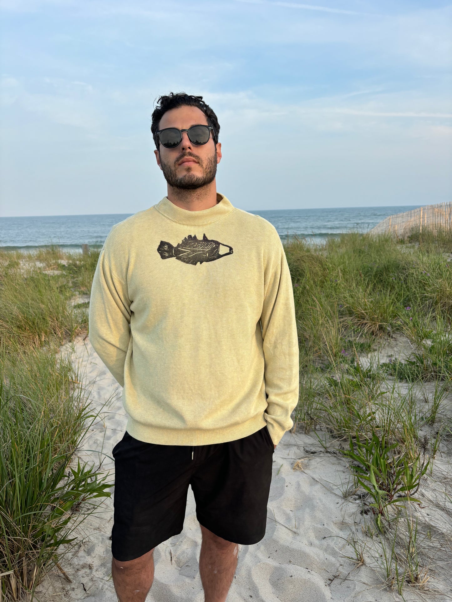 Humuhumu Print Sweater