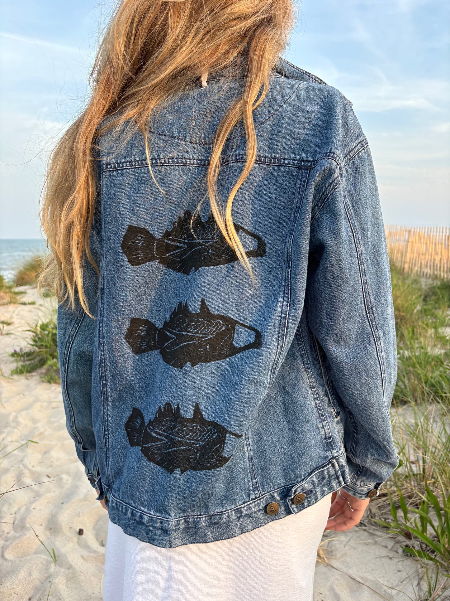 Humuhumu denim jacket