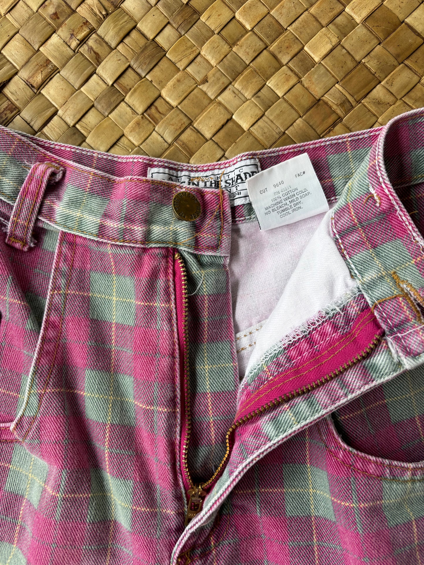 Hibiscus Hips Vintage Shorts