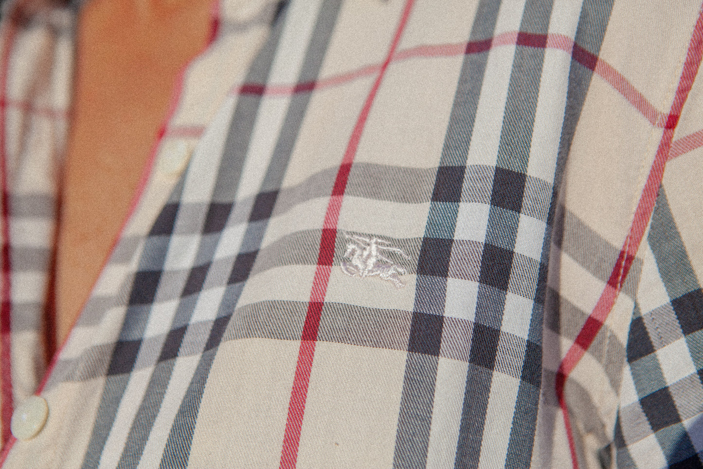 Hibiscus Burberry Shirt