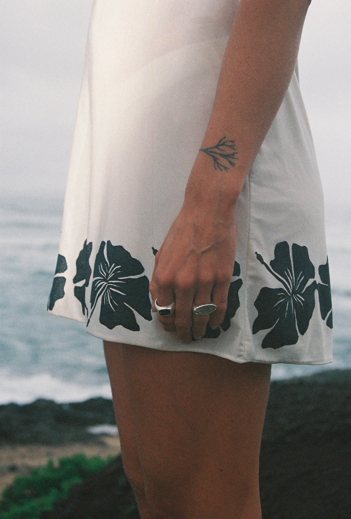 Hibiscus Silky Dress