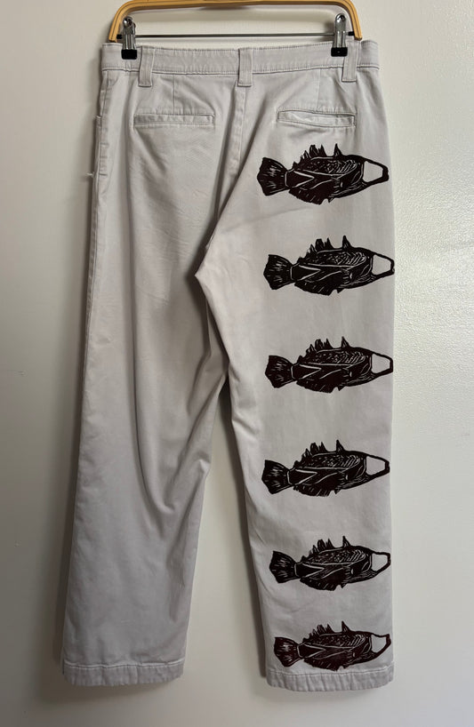 Humuhumu Flannel Lined Pants