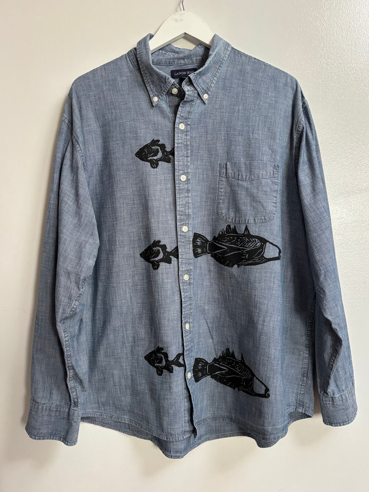 Humuhumu + Menpachi Button Down