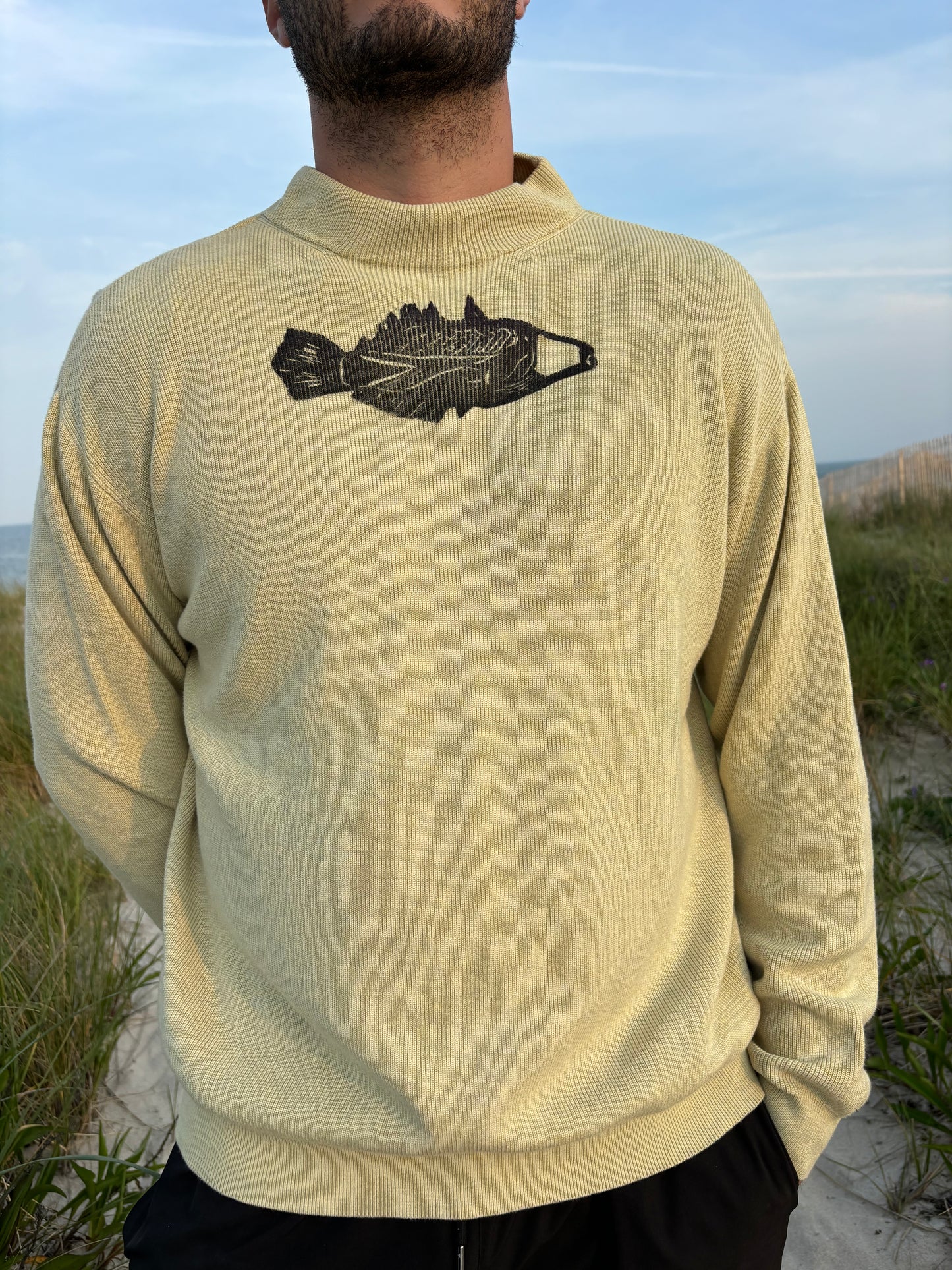 Humuhumu Print Sweater