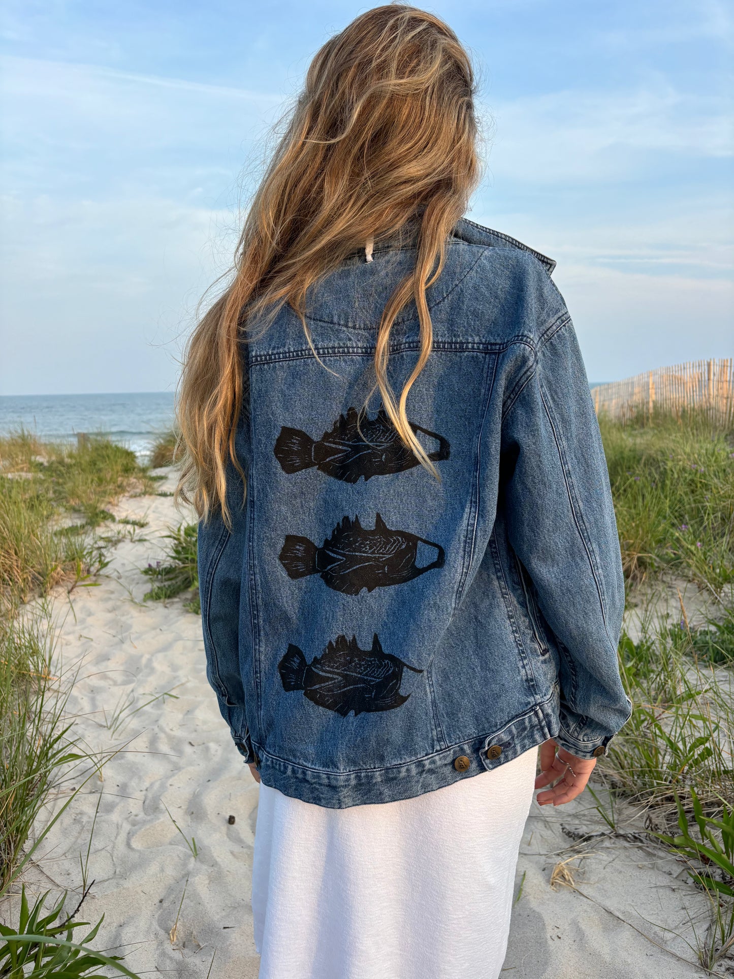 Humuhumu denim jacket