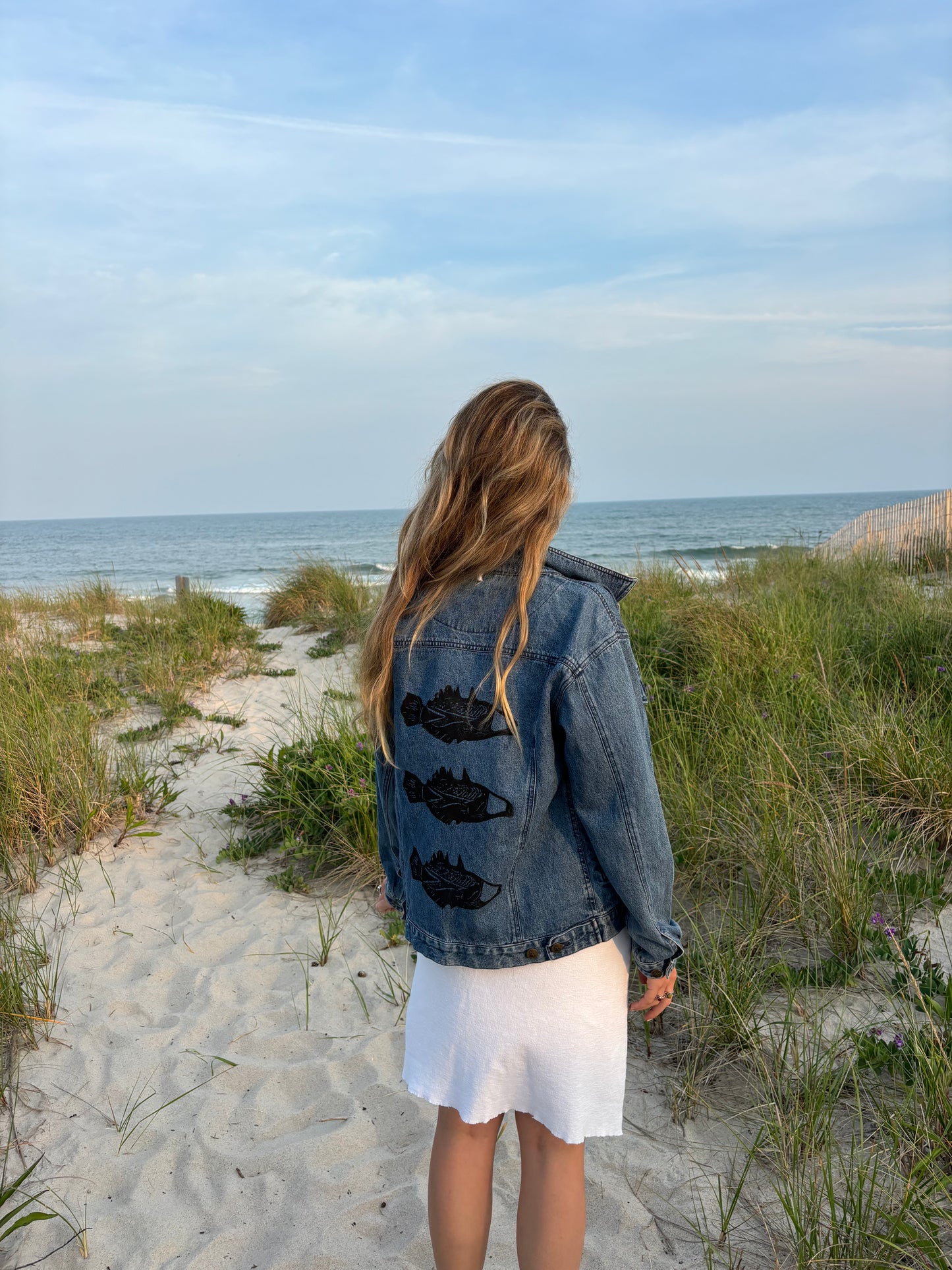 Humuhumu denim jacket