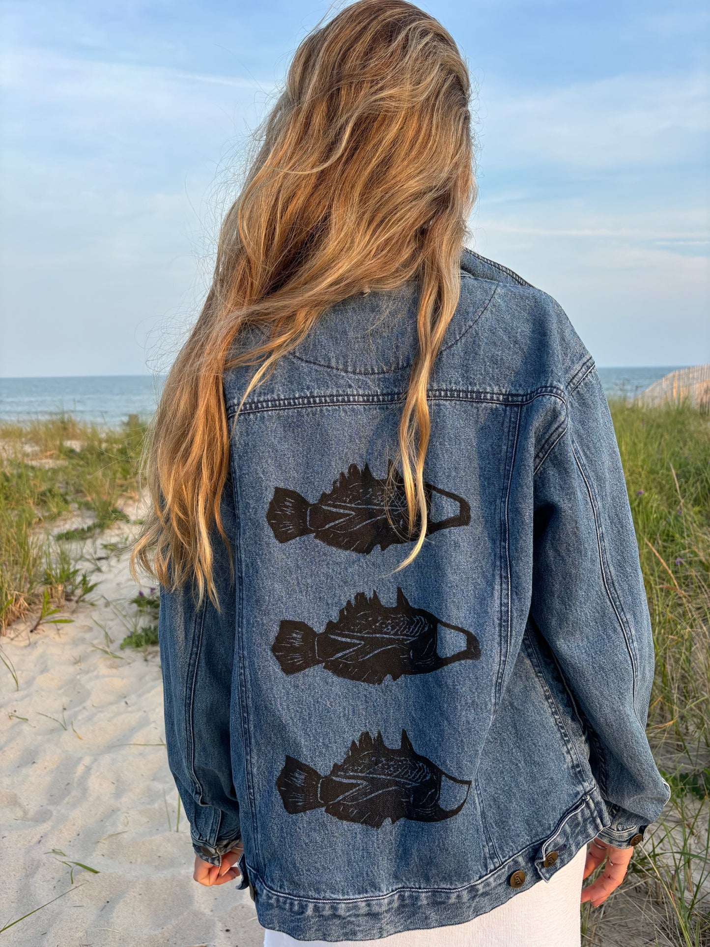 Humuhumu denim jacket
