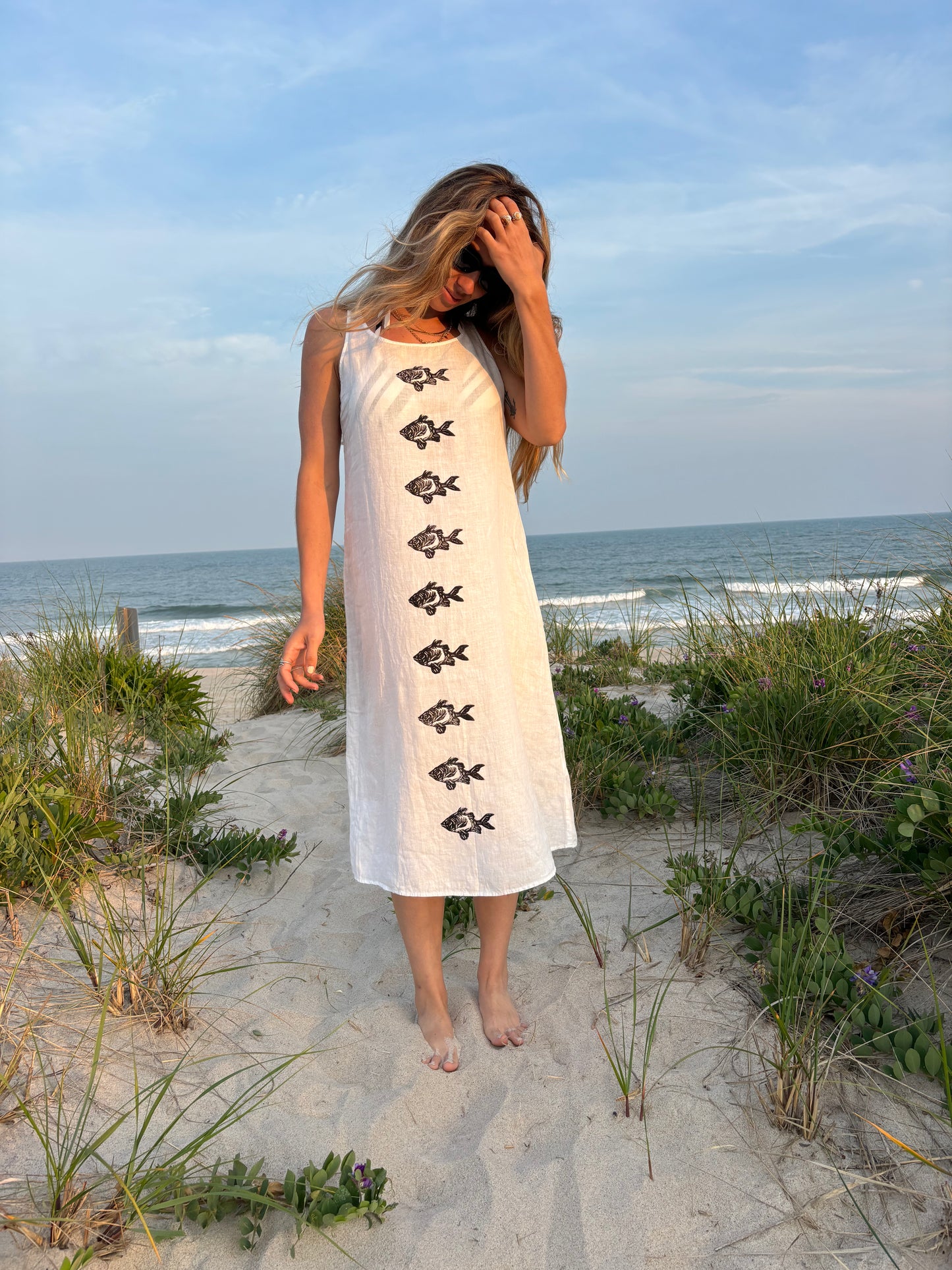 Menpachi Print Dress