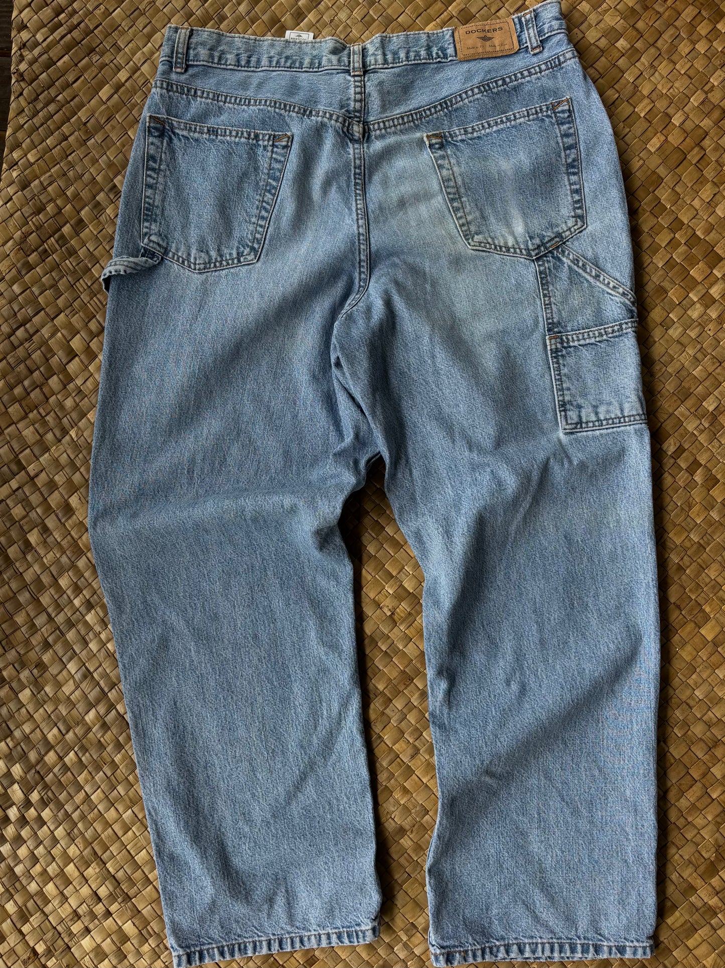 Menpachi + Wana Thigh Baggy Jeans