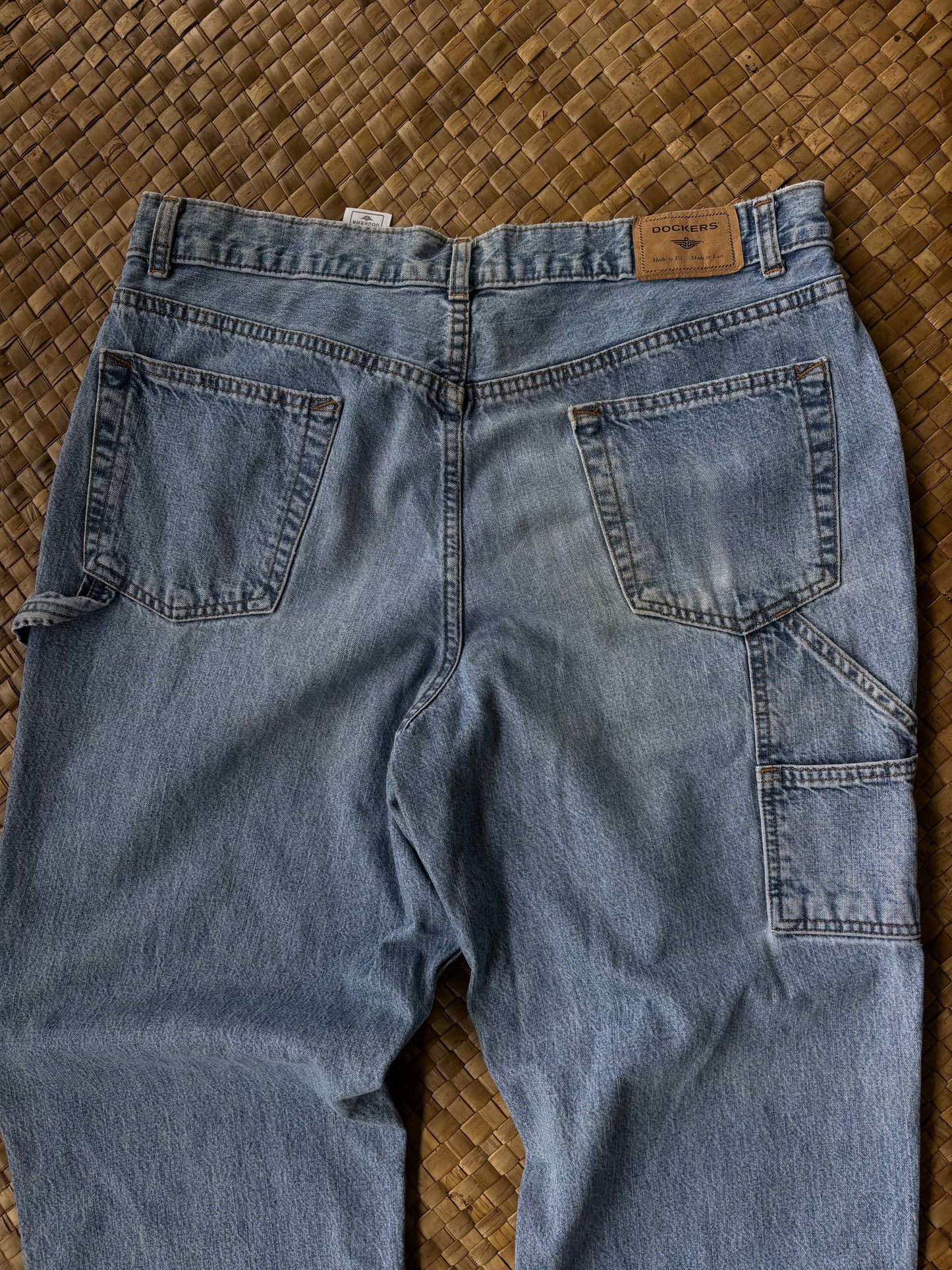 Menpachi + Wana Thigh Baggy Jeans