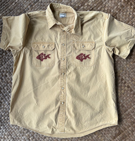 Menpachi Double Vision Button Down