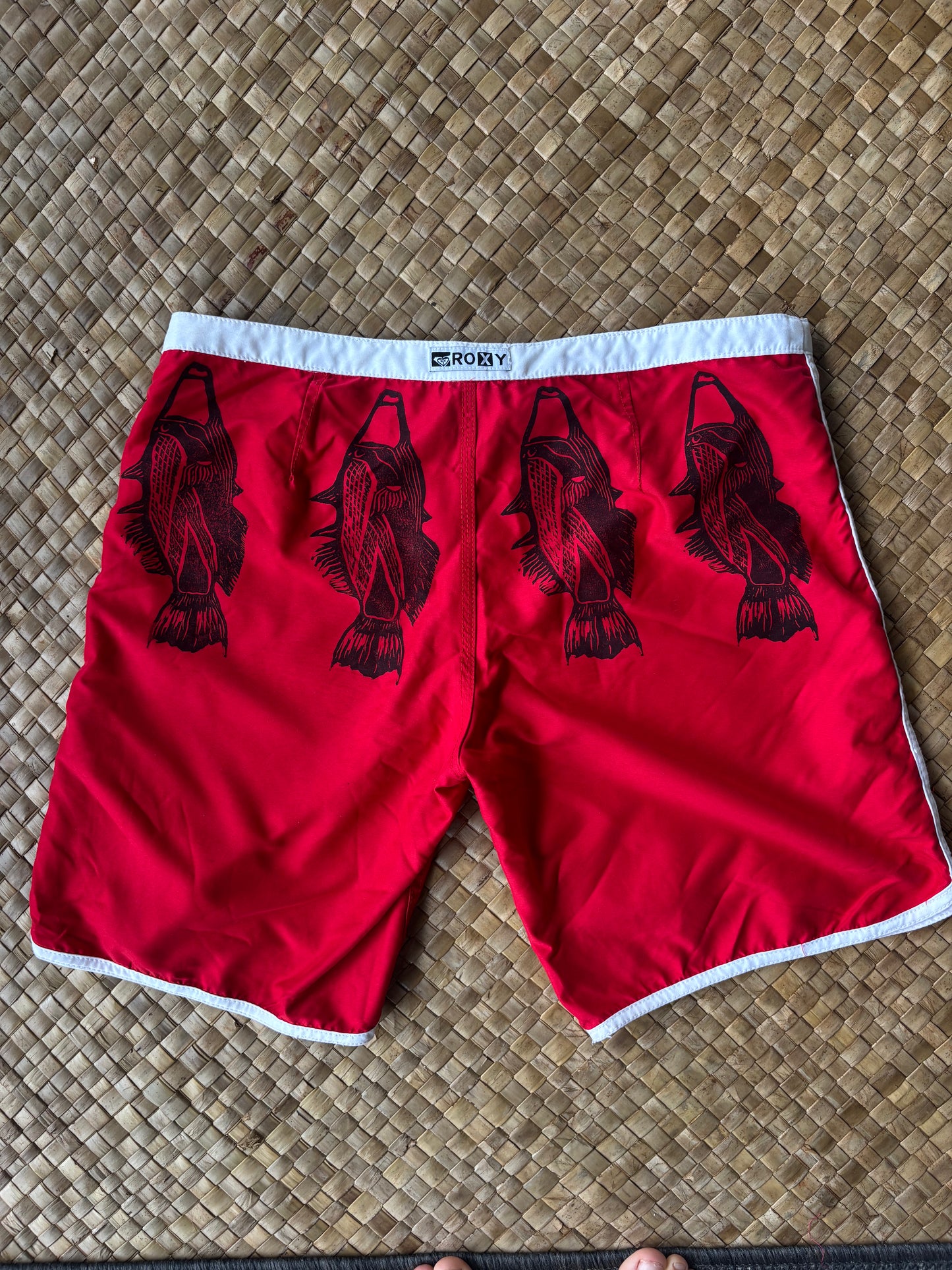 Humuhumu Belt Print Vintage Boardies
