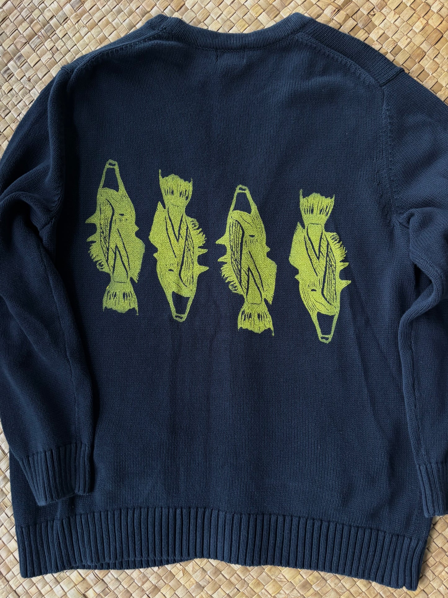 Humuhumu Back Piece Cardigan