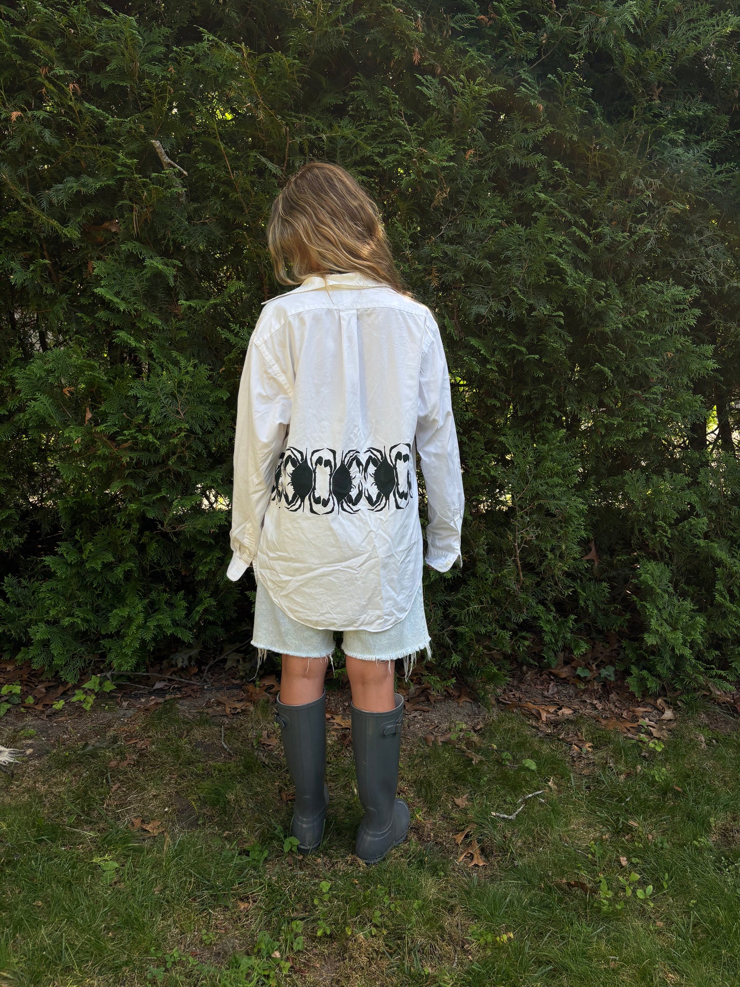 Crab Horizon Button Up